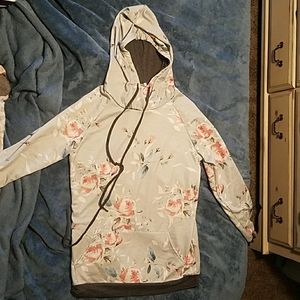 Floral hoodie